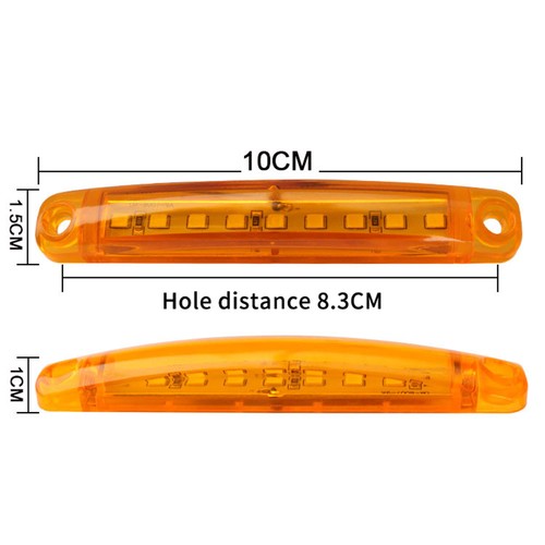 1pcs 12v 24v led side - 1pcs,