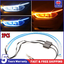 2x 60cm LED Amber/White Turn