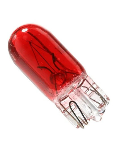 10x w5w 501 red - 10x,