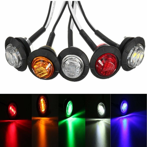 12v car truck lorry round - truck, led